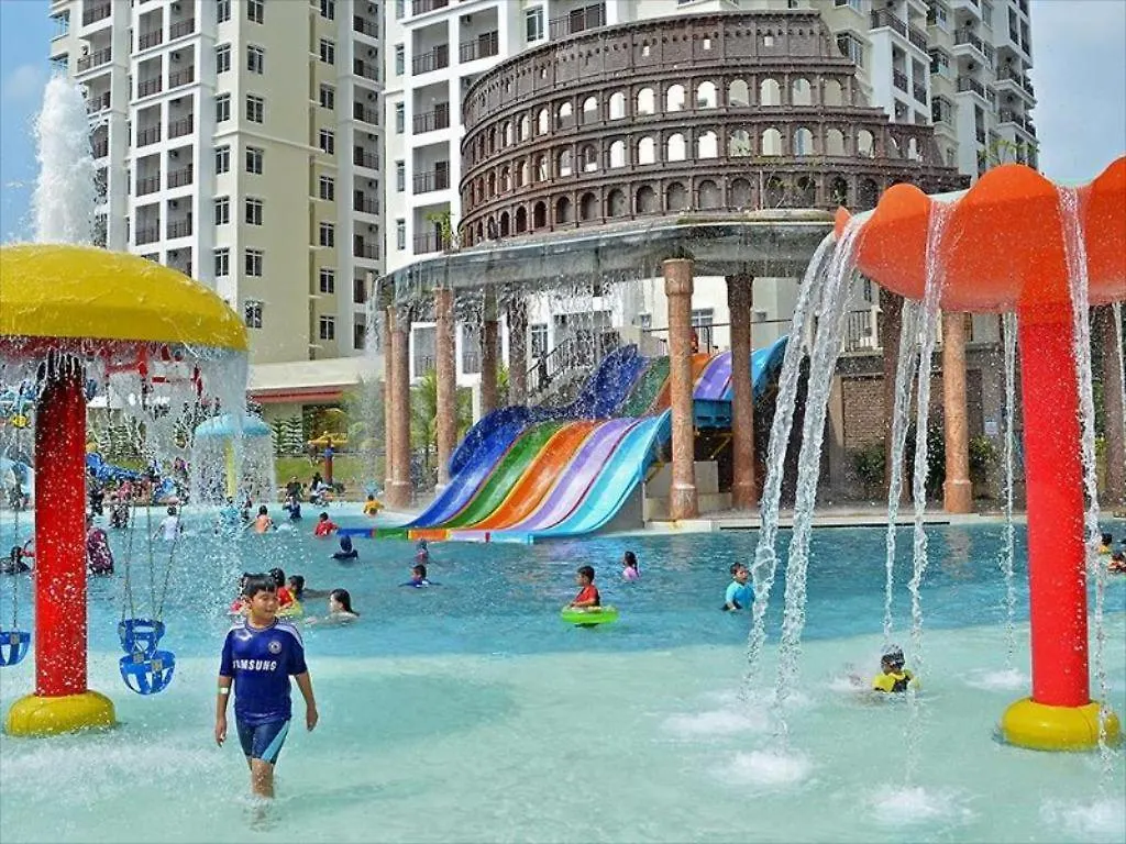 Apartment Ipsa Lego Amari Water Park Lagoon Resort Bukit Katil Melaka Malaysia